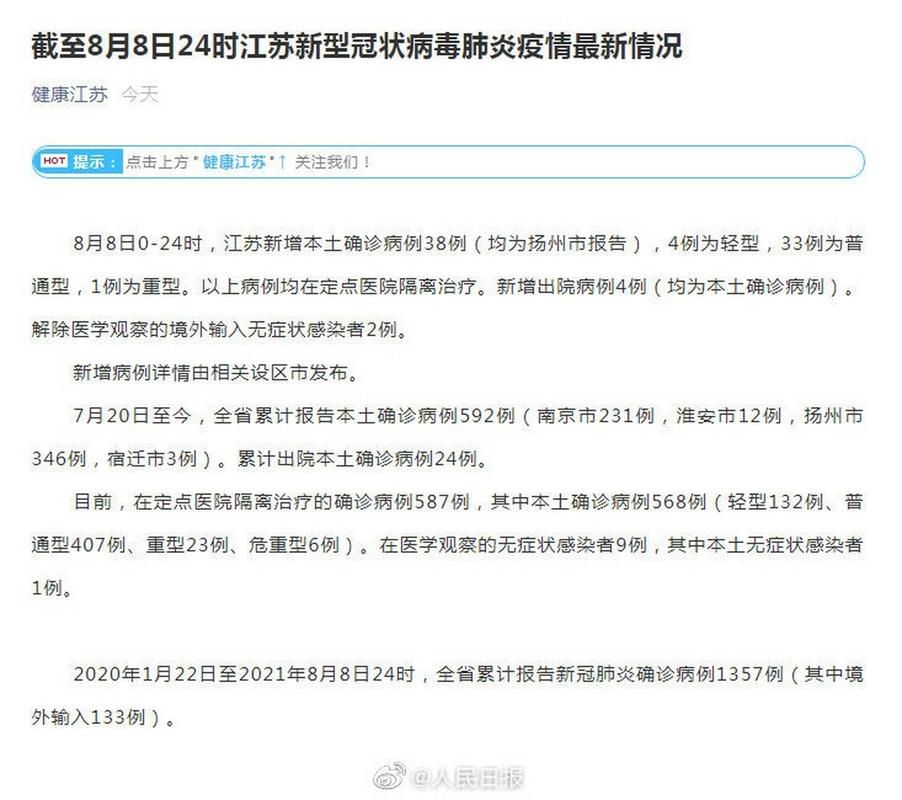 【31省新增本土12例(31省新增确诊38例)，钟楼区疫情引关注！】