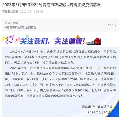 2022年3月10日文登新增确诊病例情况