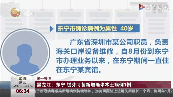 2022年1月25日绥芬河新增确诊病例情况