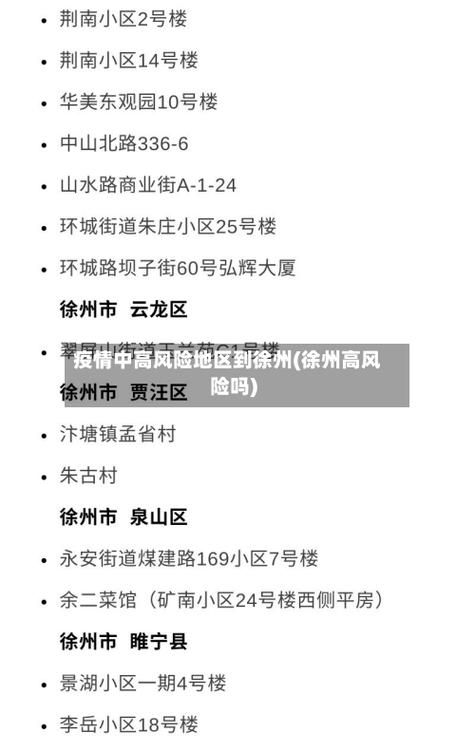 31省区市新增42例本土确诊，徐州疫情最新消息_23049