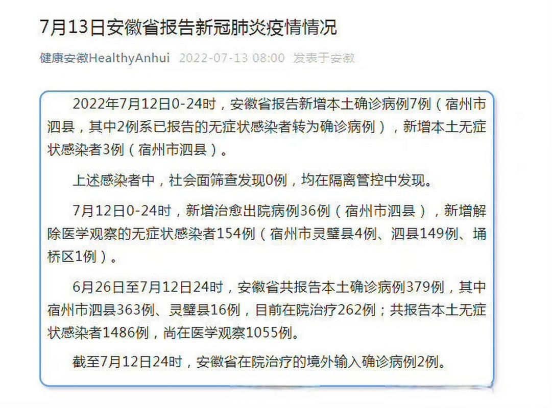 2022年7月12日化州市新增确诊病例情况