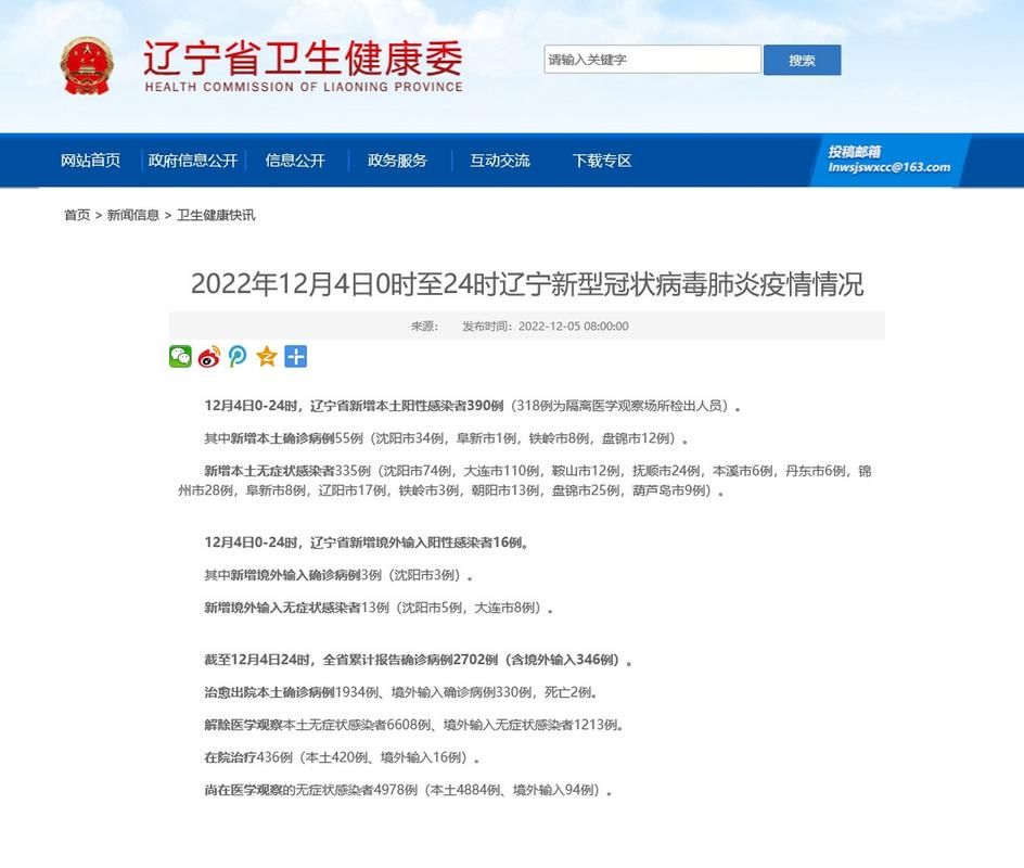 2022年12月5日来宾新增确诊病例情况